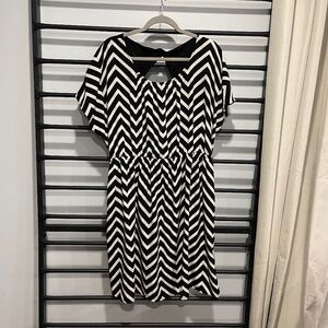 Lane Bryant Chevron Dress